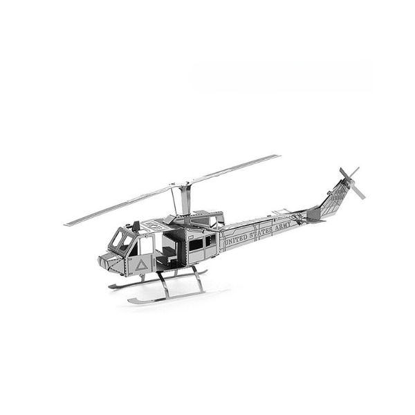 Huey Helicopter Die Cast Metal Pencil Sharpener - Collectible Desktop Toy