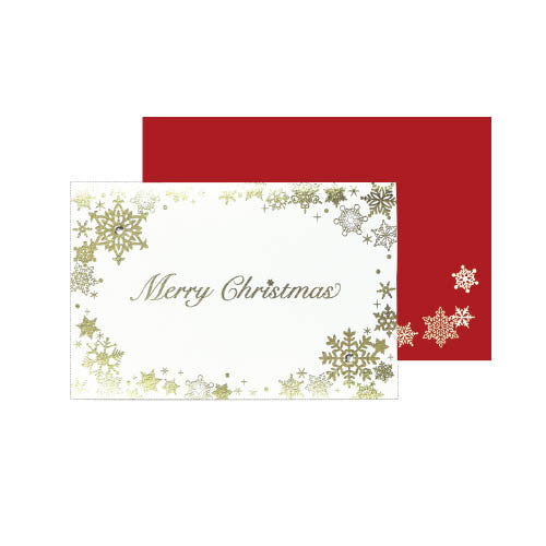 Mini Christmas Cards with Line Stone -Gadgetach