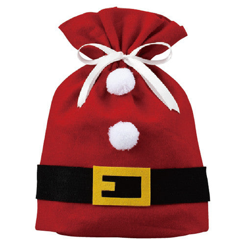 Christmas Felt Santa Suits Bag -Gadgetach
