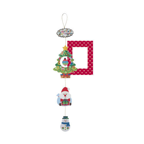 Hanging Christmas Card -Gadgetach
