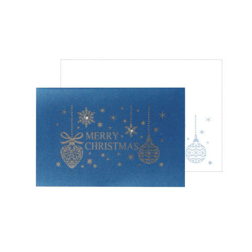 Mini Christmas Cards with Line Stone -Gadgetach