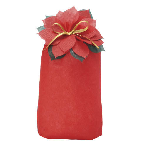Poinsettia Christmas Gift Bag -Gadgetach